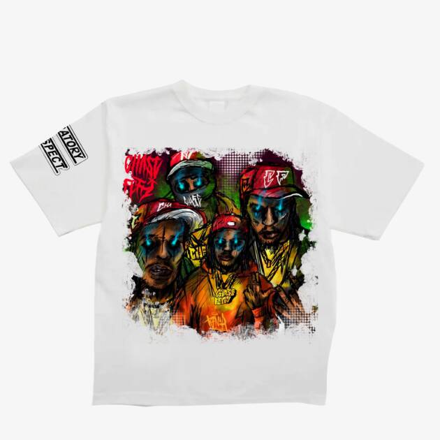 Chase Fetti “Squad Sketch” Art Tee